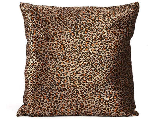 Μαξιλάρι Διακοσμητικό (Με Γέμιση) Leopard 013.777451 Brown 50Χ50 Βαμβάκι-Πολυέστερ