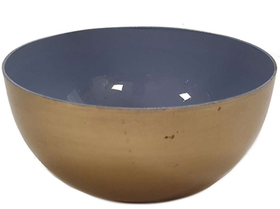 Μπώλ Enamel 00.07.7325 11Χ5cm Μεταλλικό Grey Μέταλλο