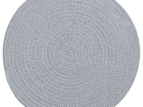 Σουπλά 07.160728B Φ38cm Βαμβακερό Grey 100% Βαμβάκι