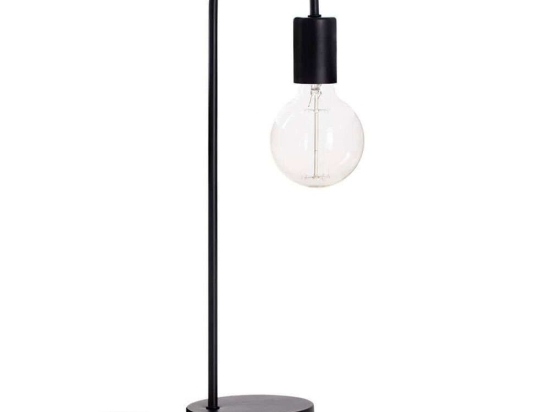 Φωτιστικό Επιτραπέζιο 07.148168B 45,5cm 1xE27 Black Μέταλλο