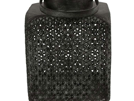 Φανάρι Μεταλλικό 013.785232 20x22x29,5cm Grey Μέταλλο