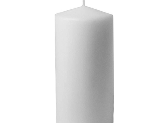 Κερί 00.09.9916Α 10x20cm White Paraffin