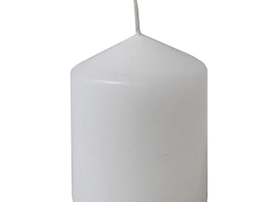 Κερί 00.09.9917Α 6x7,5cm White Παραφίνη