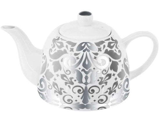 Τσαγιέρα 07.152218B 1lt White-Grey Κεραμικό