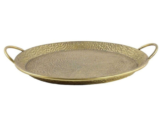 Δίσκος Σερβιρίσματος 013.786028 39cm Gold Μέταλλο