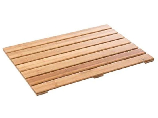Πατάκι Αντιολισθητικό Bamboo 07.155989 53x36x2,2cm Natural 30 X 50 Bamboo