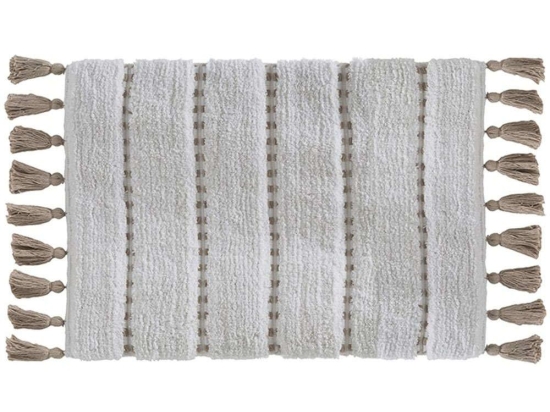Πατάκι Μπάνιου Pon Pon 07.174631A 50x75cm Ecru 50 X 75 100% Βαμβάκι