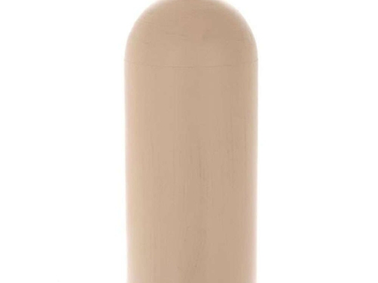 Βάζο Μεταλλικό 012.862245042 13,5x36cm Brown Μέταλλο
