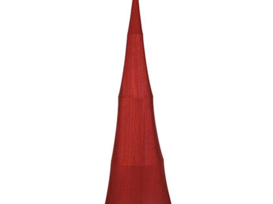 Διακοσμητικό Δεντράκι Κωνικό 02.1121321  38x151cm Red