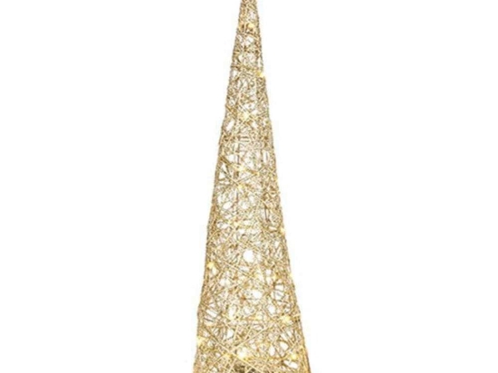 Διακοσμητικό Δέντρο Led 013.784147 22x80,5cm Gold