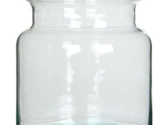 Βάζο Mathew 02.1018679 12,5x12cm Clear Γυαλί