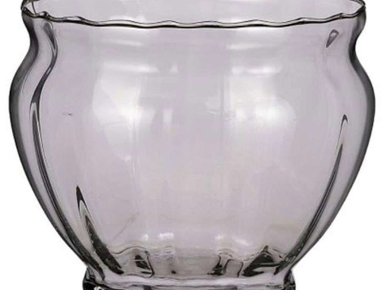 Μπωλ Διακοσμητικό Gaya 02.1110846 19x17cm Clear Γυαλί