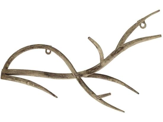 Διακοσμητικό Επιτοίχιο 013.779472 22x46x14,5cm Beige-Brown Ξύλο