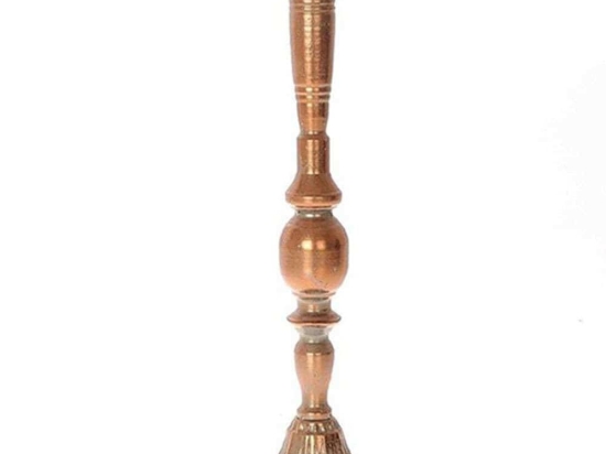 Κηροπήγιο 012.717237133 15x44cm Bronze Χαλκός