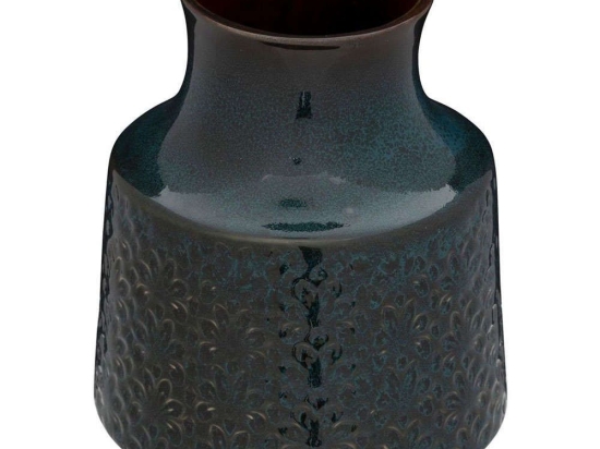 Βάζο Jil 07.196672 15x18cm Blue Κεραμικό