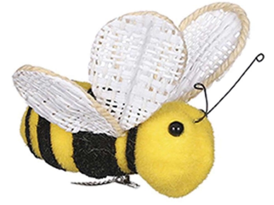 Μέλισσα Διακοσμητική 02.1087460 14cm Yellow-Black