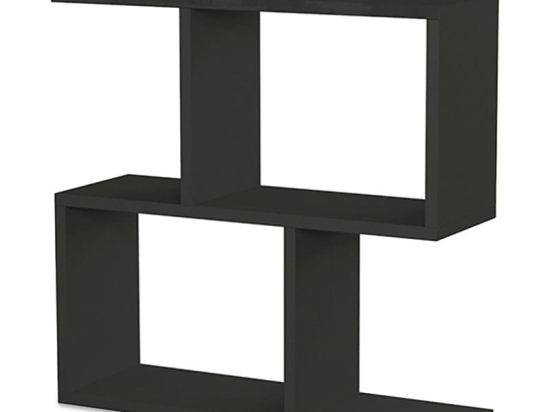 Βοηθητικό τραπέζι Homemania pakoworld χρώμα ανθρακί 60x20x60εκ