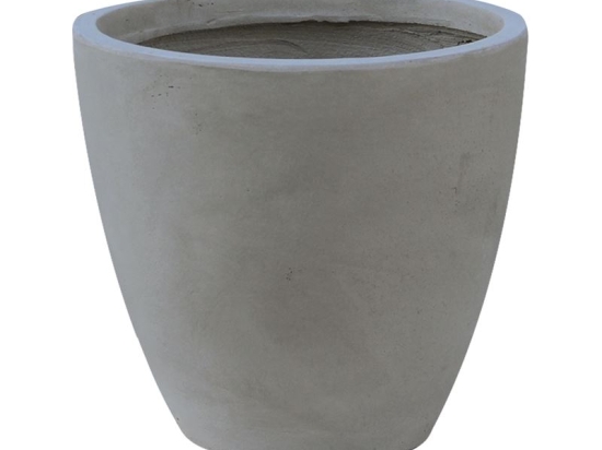 FLOWER POT-3 CEMENT GREY Φ53X47CM