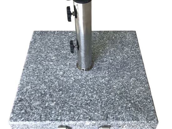 ΒΑΣΗ ΟΜΠΡΕΛΑΣ ΤΕΤΡΑΓΩΝΗ ΓΡΑΝΙΤΗΣ/INOX #304 (40KG)