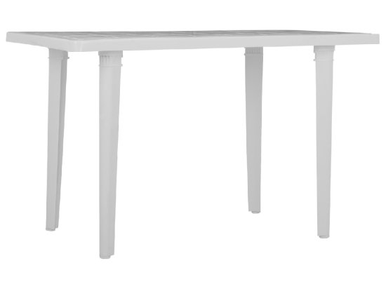 ΤΡΑΠΕΖΙ ΠΛΑΣΤΙΚΟ 70X120X70εκ. ΛΕΥΚΟ 303002034