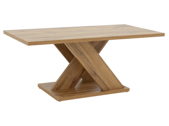 ΤΡΑΠΕΖΙ ΣΑΛΟΝΙΟΥ SOLANGE PAKOWORLD ΧΡΩΜΑ SONOMA 110X55X47.5ΕΚ