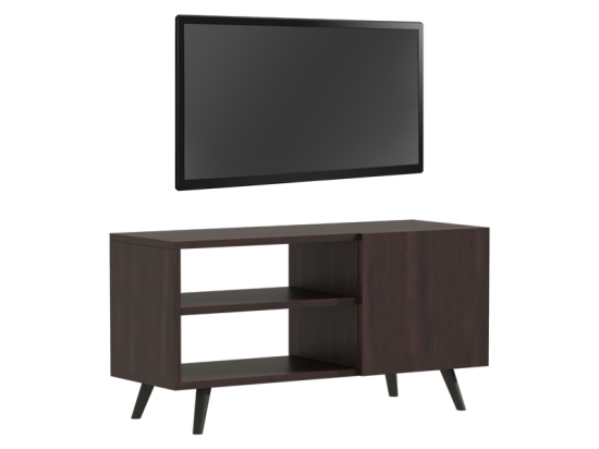 ΕΠΙΠΛΟ ΤΗΛΕΟΡΑΣΗΣ ORIANNE PAKOWORLD ΜΕΛΑΜΙΝΗΣ ΚΑΡΥΔΙ-WENGE 90X32X46ΕΚ