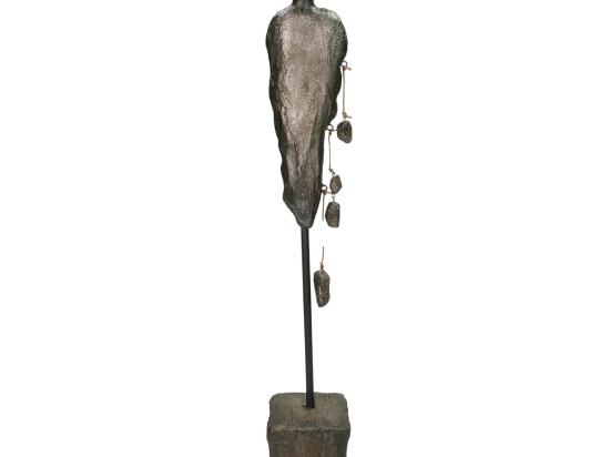 ΔΙΑΚΟΣΜΗΤΙΚΟ ARTELIBRE ΦΙΓΟΥΡΑ ΜΑΥΡΟ POLYRESIN 7.5X7.5X46.5CM
