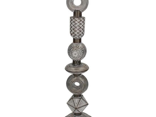 ΔΙΑΚΟΣΜΗΤΙΚΟ ARTELIBRE TRIBAL ΚΑΦΕ POLYRESIN 15.5X15.5X60CM