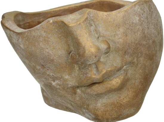 ΚΑΣΠΩ ARTELIBRE ΠΡΟΣΩΠΟ ΧΡΥΣΟ ΤΣΙΜΕΝΤΟ 21.5X19X14CM