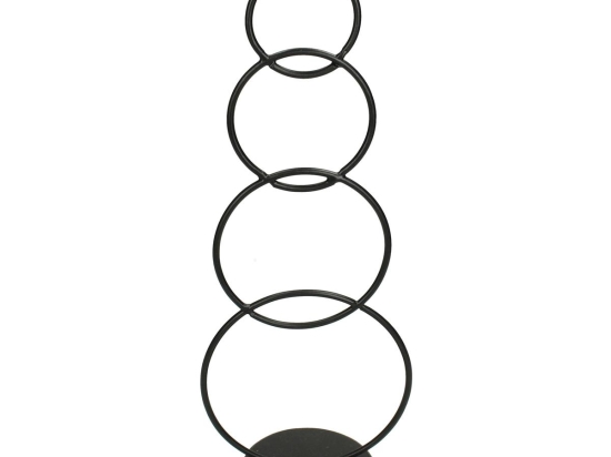 ΚΗΡΟΠΗΓΙΟ ARTELIBRE ΜΑΥΡΟ ΜΕΤΑΛΛΟ 13X8.5X35CM
