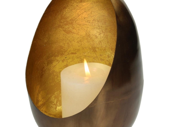 ΚΗΡΟΠΗΓΙΟ ARTELIBRE ΜΠΡΟΝΖΕ ΜΕΤΑΛΛΟ 13.5X13.5X20CM