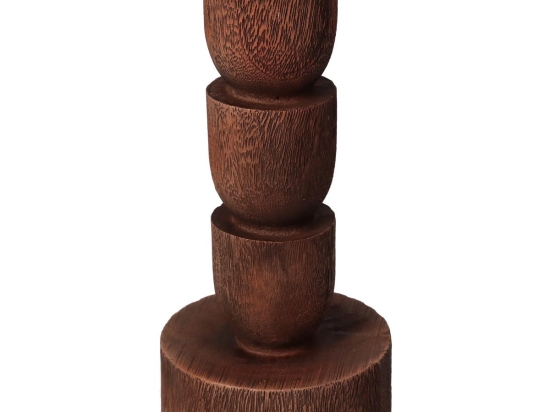 ΚΗΡΟΠΗΓΙΟ ARTELIBRE ΚΑΦΕ POLYRESIN 7X7X15CM
