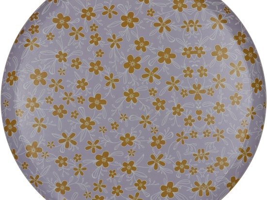 ΔΙΣΚΟΣ ARTELIBRE ΛΟΥΛΟΥΔΙΑ ΠΟΛΥΧΡΩΜΟ ΜΕΤΑΛΛΟ 33X33X1.8CM
