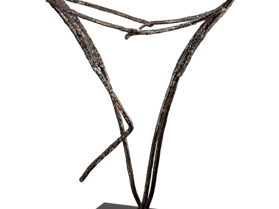ΦΙΓΟΥΡΑ ΖΕΥΓΑΡΙ 'EMOTION' ΜΕΤΑΛΛΟ ΑΣΗΜΙ 6X27X29CM