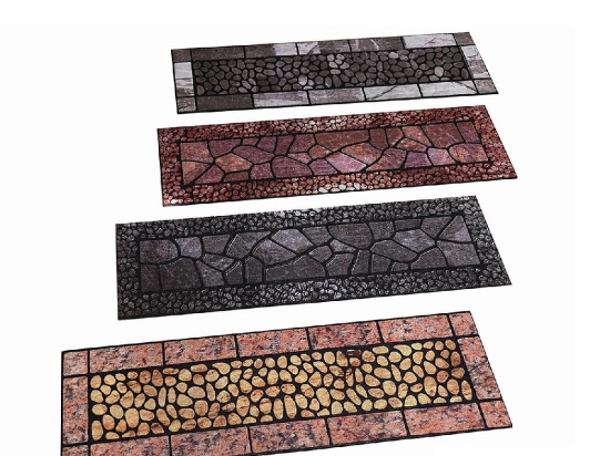 ΧΑΛΙ ΜΑΚΡΟΣΤΕΝΟ ΣΧΕΔΙΟ ΠΕΤΡΕΣ 24X90CM ΣΕ 4 ΣΧΕΔΙΑ