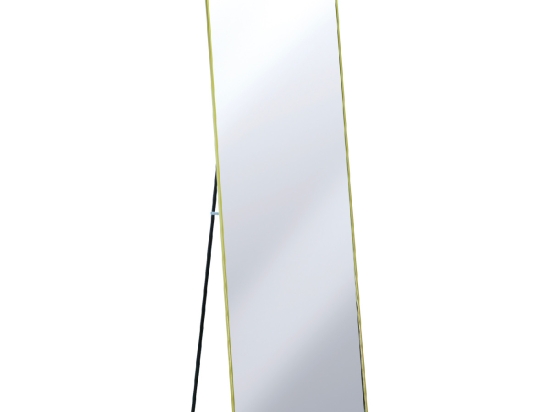 ΚΑΘΡΕΠΤΗΣ ΔΑΠΕΔΟΥ ΧΡΥΣΟ ΜΕΤΑΛΛΟ/ΓΥΑΛΙ 46X168CM