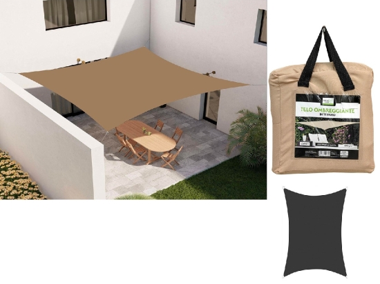 ΠΑΝΙ ΣΚΙΑΣΗΣ ΚΗΠΟΥ ΠΑΡΑΛΛΗΛΟΓΡΑΜΜΟ CAMEL 200GSM POLYESTER 3X4M