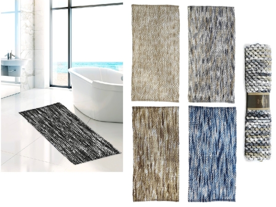 ΧΑΛΙ ΜΠΑΝΙΟΥ 70% MICROFIBRE/30% ΒΑΜΒΑΚΙ 60X120CM ΣΕ 4 ΧΡΩΜΑΤΑ