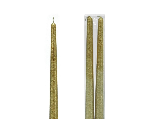 ΣΕΤ ΚΕΡΙΑ ΧΡΥΣΟ 25CM 4ΤΜΧ