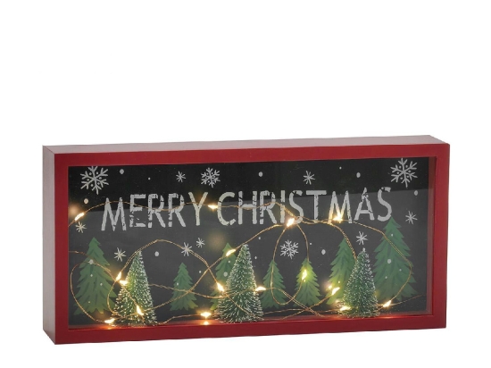 ΔΙΑΚΟΣΜΗΤΙΚΟ MERRY CHRISTMAS ΜΕ ΦΩΣ 14CM