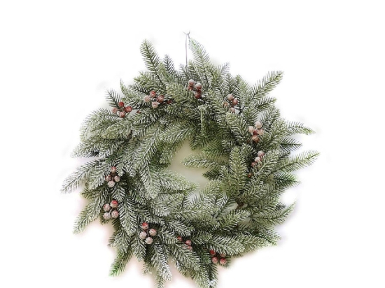 ΣΤΕΦΑΝΙ ΧΙΟΝΙΣΜΕΝΟ ΜΕ BERRIES Φ50CM