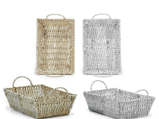 ΚΑΛΑΘΙ 38X26X12CM ΣΕ 2 ΧΡΩΜΑΤΑ
