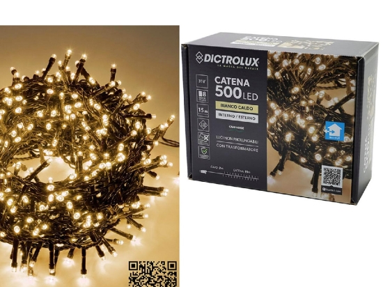 500 LED ΕΣΩΤ. & ΕΞΩΤ. ΧΩΡΟΥ ΜΕ 8 ΠΡΟΓΡΑΜΜΑΤΑ ΚΑΙ ΜΕΤΑΣΧΗΜΑΤΙΣΤΗ ΘΕΡΜΟ ΛΕΥΚΟ ΦΩΣ ΠΡΑΣΙΝΟ ΚΑΛΩΔΙΟ ΜΗ ΕΠΕΚΤΕΙΝΟΜΕΝΟ IP44 31