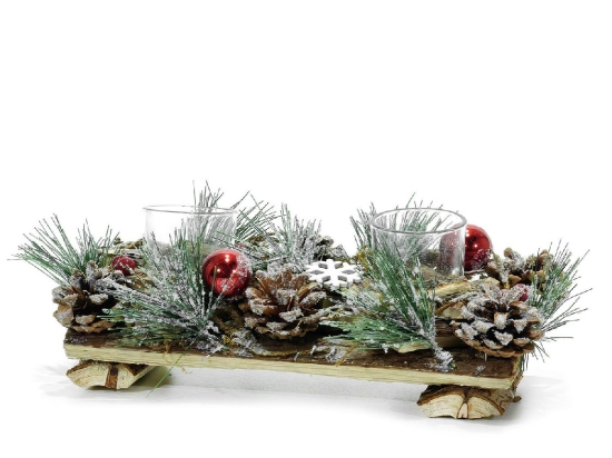 ΚΗΡΟΠΗΓΙΟ ΚΟΡΜΟΣ 2 ΘΕΣΕΩΝ 27X10X10CM
