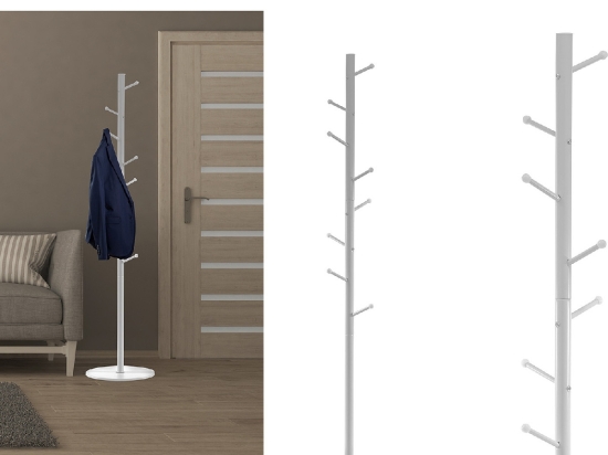 ΚΑΛΟΓΕΡΟΣ ΛΕΥΚΟ ΜΕΤΑΛΛΟ Φ40X175CM