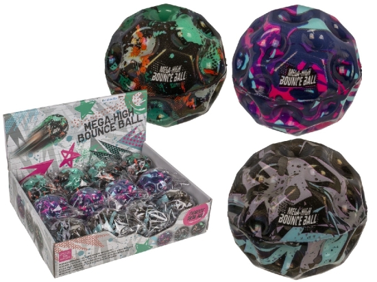 ΜΠΑΛΙΤΣΑ ΕΛΑΣΤΙΚΗ MEGA-HIGH BOUNCE BALL Φ7CM ΣΕ 3 ΧΡΩΜΑΤΑ
