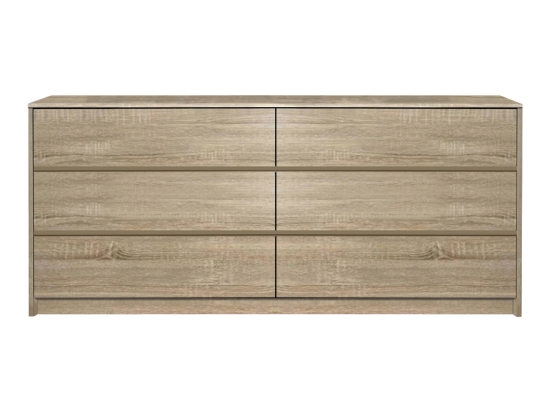 ΣΥΡΤΑΡΙΕΡΑ KUANGER PAKOWORLD MDF ΣΕ ΦΥΣΙΚΗ ΑΠΟΧΡΩΣΗ 120X40X70ΕΚ