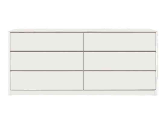 ΣΥΡΤΑΡΙΕΡΑ KUANGER PAKOWORLD MDF ΣΕ ΛΕΥΚΗ ΑΠΟΧΡΩΣΗ 120X40X70ΕΚ
