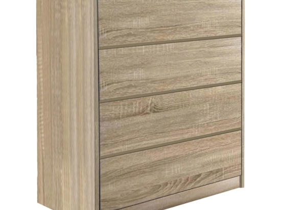 ΣΥΡΤΑΡΙΕΡΑ KUANGER PAKOWORLD MDF ΣΕ ΦΥΣΙΚΗ ΑΠΟΧΡΩΣΗ 80X40X80ΕΚ