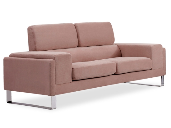 ΚΑΝΑΠΕΣ SHEA PAKOWORLD 3ΘΕΣΙΟΣ ΥΦΑΣΜΑ ΣΑΠΙΟ ΜΗΛΟ-INOX 198X80X87ΕΚ